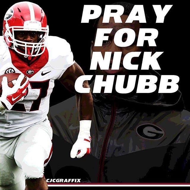SicEmDawgscom's tweet photo. #Pray4Chubb #Prayers4Chubb #PrayersForChubb #GoDawgs http://t.co/XM5pzTNLga