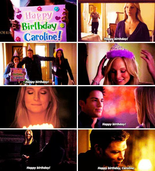 October 10th Happy Birthday Caroline Forbes   