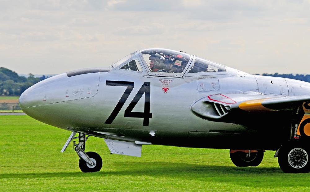 AirFramesImagin's tweet image. Vampire close-up at Kemble.