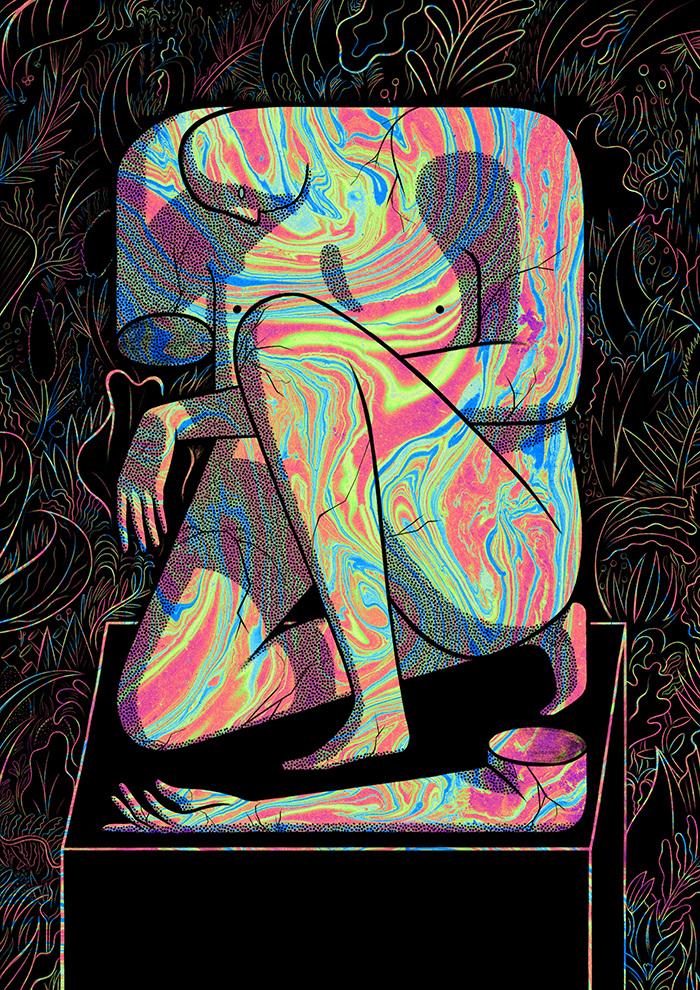 NeueJournal's tweet photo. Poster Illustration | Artwork: @R_F_Hunter #NeueLoves http://t.co/IZS8Gfaa4Q
