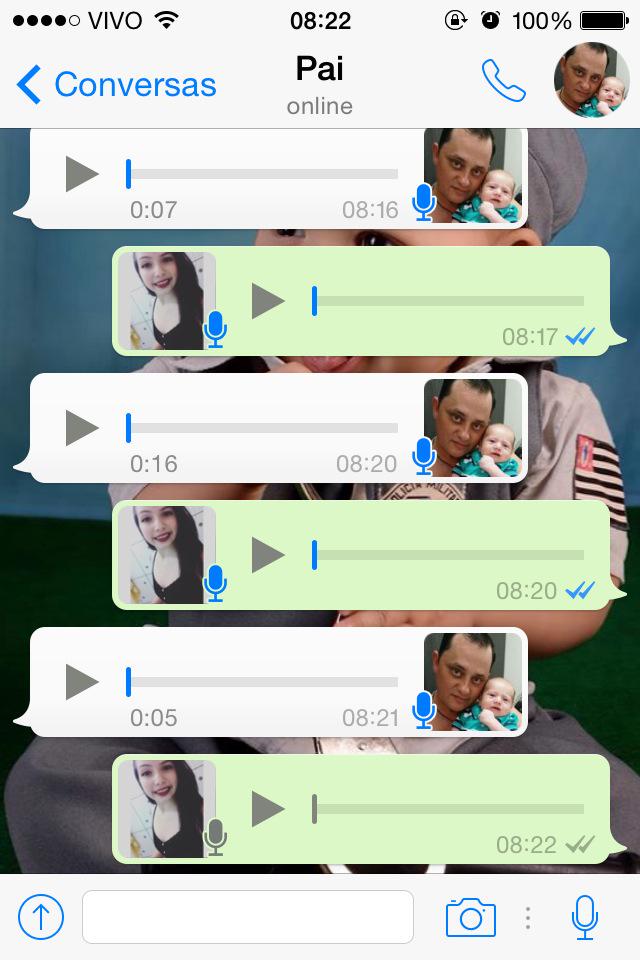 isamonikee's tweet photo. Sobre meu pai ter whats 😂😂 http://t.co/qX50nFwmL2