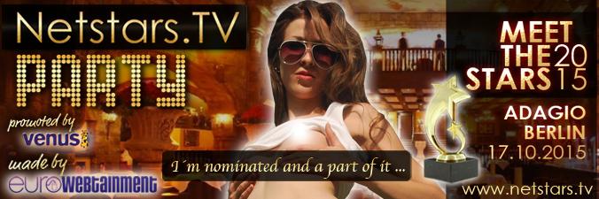 Freu mich schon auf die #Netstars Party am 17.10.! Triff mich live in auf der #Venus Afterparty! #Venus2015<a href="/tag/netstars"class="tags">#Netstars</a><a href="/tag/venus"class="tags"><span>#venus</span></a><a href="/tag/amateur"class="tags"><span>#amateur</span></a><a href="/tag/venus2015"class="tags"><span>#venus2015</span></a>