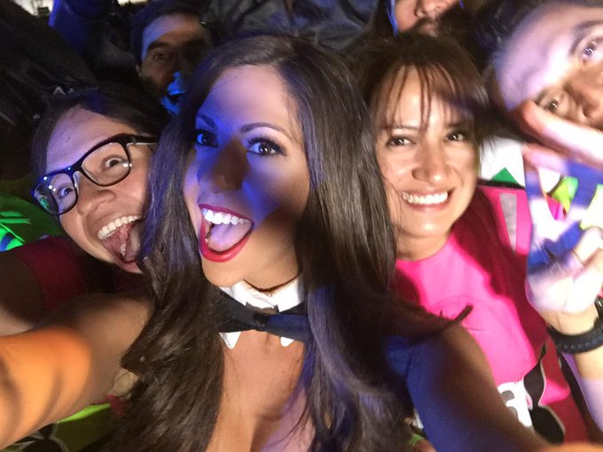 Loved meeting you all last night! Amazing job to everyone running ! Besitos from your @PlayboyMX playmate<a href="/tag/humpday"class="tags"><span>#humpday</span></a>