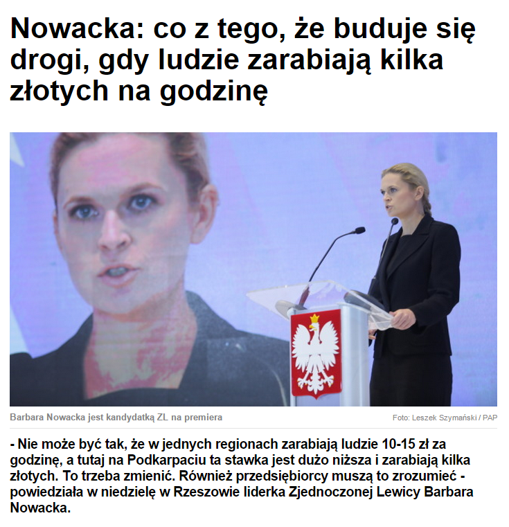 support__JP's tweet photo. "@AgataNow Gdy POPiS się kłóci, @barbaraanowacka mówi o prawdziwych problemach Polaków. " #Nowacka #ZMIANA http://t.co/WiuI7sdpac