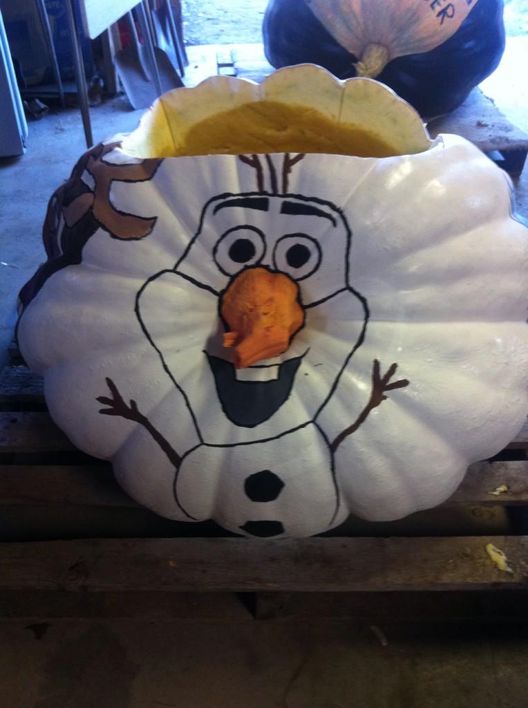 RegattaPumpkin's tweet photo. It's just about time to start the 17th annual Windsor-West Hants pumpkin regatta.   44 brave souls braving the cold http://t.co/qJ9IWvgPrQ