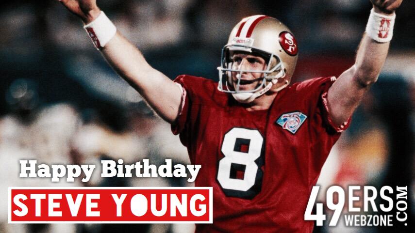 Happy birthday Steve Young! 