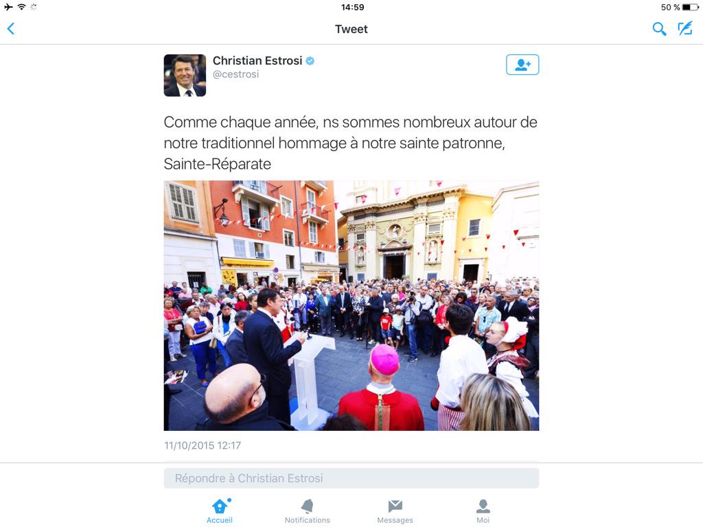 ritah69's tweet image. @cestrosi #ESCROsi  parle de #laïcité mais.......