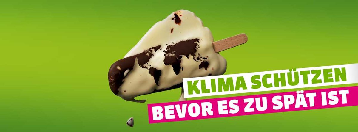 Das geht nur mit den Grünen: Klima schützen - bevor es zu spät ist!
#grünwählen #WahlCH15