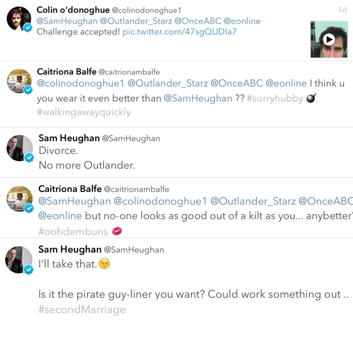 Sam Heughan Twitter Sam Heughan Twitter