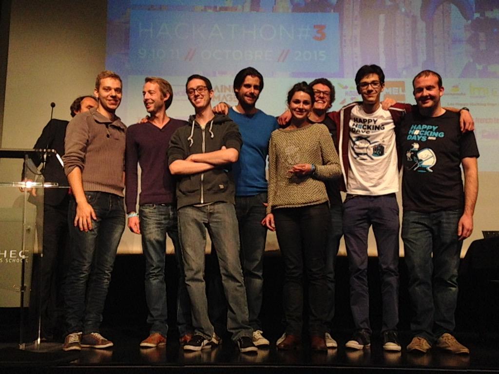 HappyHackingD's tweet image. Virtual Art remporte aussi le Grand Prix du jury!! Bravo!! #VirtualArt #HHD2015 #hackathon