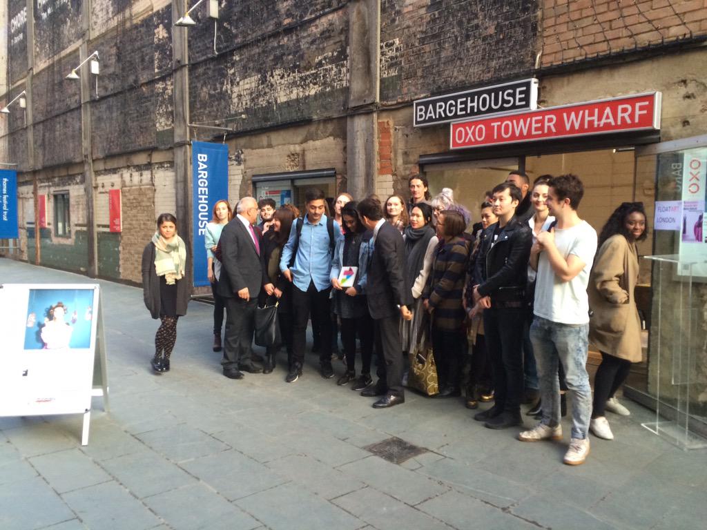 FloatArt's tweet photo. Congratulations Kiran!! Fantastic end to #floatart15 & well done to all the artists involved http://t.co/3LC7CTxBgo http://t.co/qIM6uyrZC8