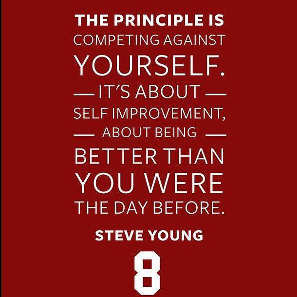 At  -- Gameday! And a happy birthday to Steve Young.     