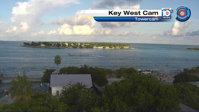 Gorgoeous shot from our Key West tower cam. @TrentAricTV has your forecast tonight at 5pm, 6pm and 11pm http://t.co/b3P8CPGZu5