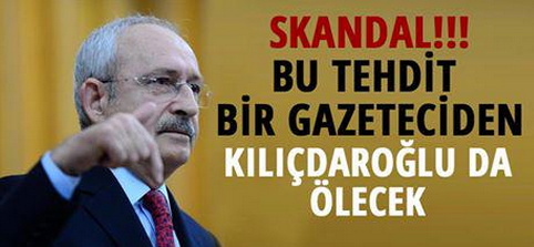 Bilal Gündoğdu, CHP Lideri Kemal Kılıçdaroğlu’nu Twitter üzerinden tehdit etti.
magazindobra.com/chp-liderine-a…

#Yastayız