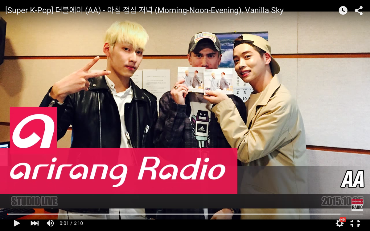 2011__AA's tweet photo. [Super K-Pop] 아우라&amp;호익 - 아침 점심 저녁 (Morning-Noon-Evening), Vanilla Sky http://t.co/Y3MaovhPin http://t.co/3Pmrlcoo35