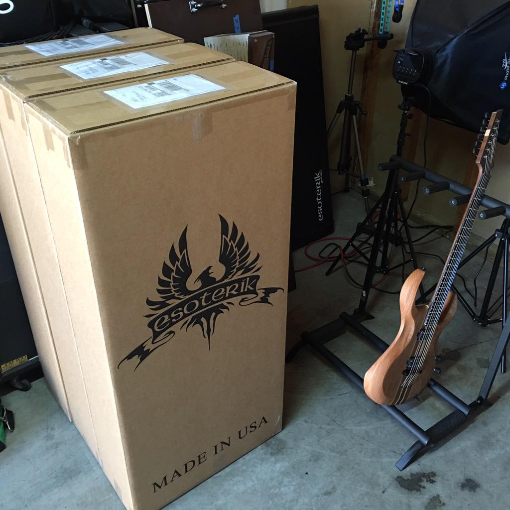 Michael Merino (@mikeymerino) on Twitter photo Awesome!!"<a href="/EsoterikGuitars/">Esoterik Guitars</a>: Boxing up and shipping out more orders. Woot!
esoterikguitars.com #esoterikguitars " Awesome!!"<a href="/EsoterikGuitars/">Esoterik Guitars</a>: Boxing up and shipping out more orders. Woot!
esoterikguitars.com #esoterikguitars "