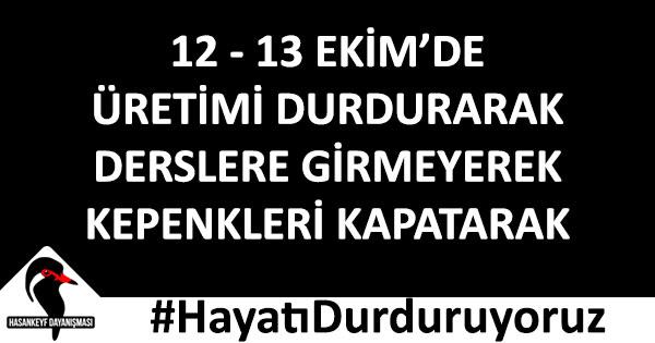 HisnKaifa's tweet photo. Soruşturmanın selameti için #ÖlümlerinSorumlusu #2BakanVeFidanİstifa !..
İki gün süreyle #HayatıDurduruyoruz http://t.co/IFYQr39Cvr