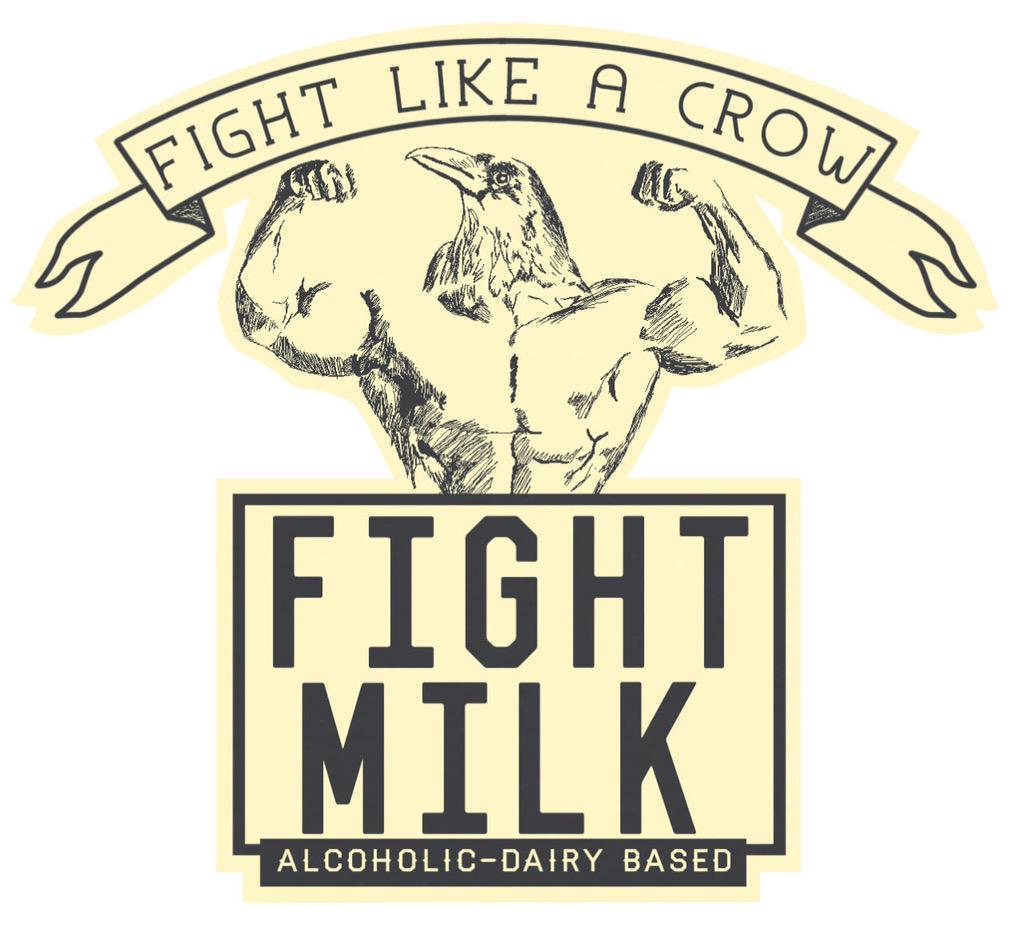DeadEnglishGent's tweet photo. We like to start our week with a fresh batch of high crotein fight milk and choke out those Monday bastard blues!💀💀💀 http://t.co/yyoWQXKOa7