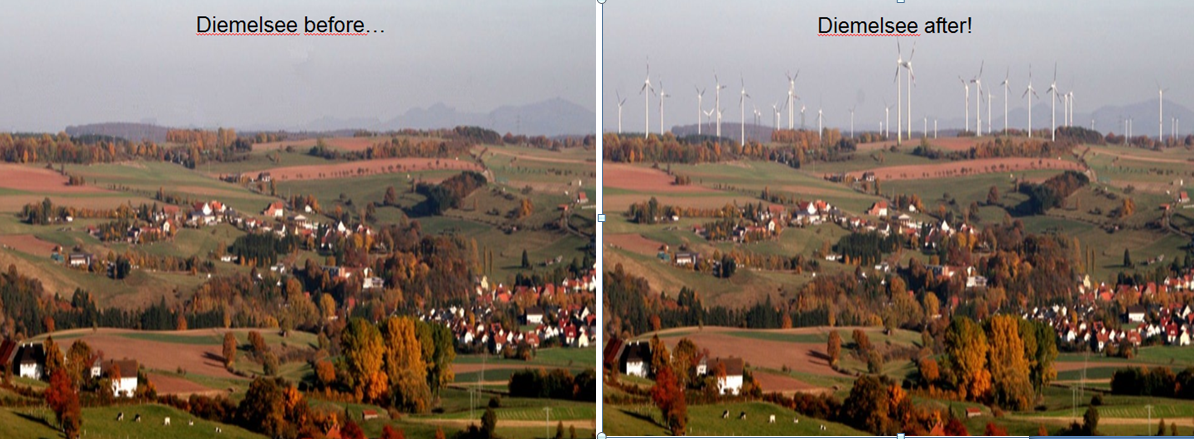 PaulMaxit's tweet image. #climat Avant et Après : voilà comment l'éolien massacre les magnifiques paysages allemands. notrickszone.com/2015/06/02/sho…