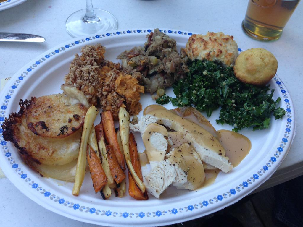#thanksgiving dinner.. Everything was so good! Happy Thanksgiving!