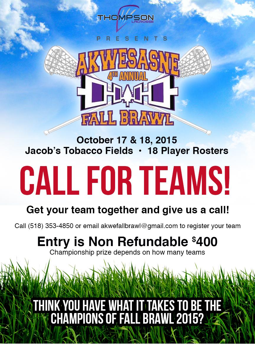 AkweFallBrawl's tweet photo. We are extending the deadline for #akwefallbrawl until Tuesday at midnight...we have 8 teams right now! http://t.co/ew8jkFLR1Y