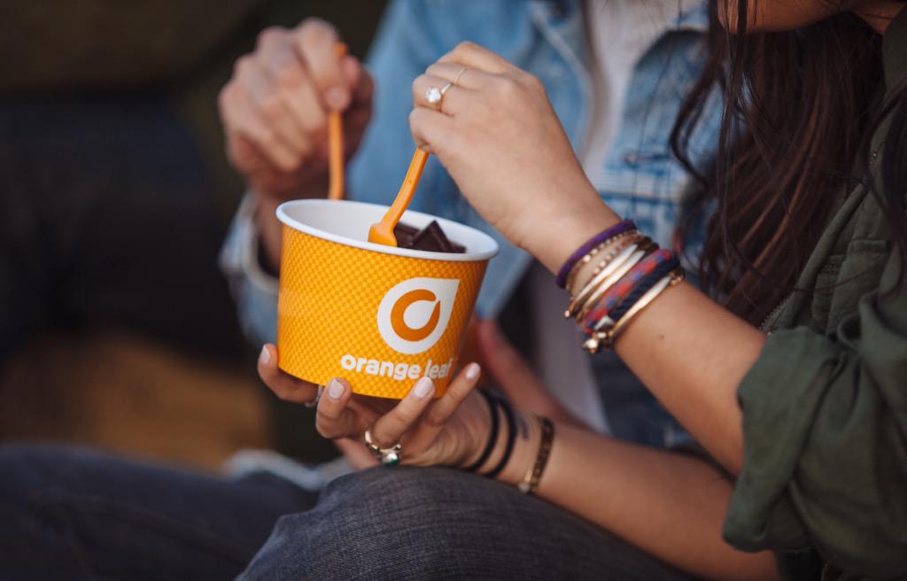 orangeleaf's tweet photo. Get ready to fall in love... with our new flavors. 😏 #lattelovers #comingspoon http://t.co/vvxb1zKgq6
