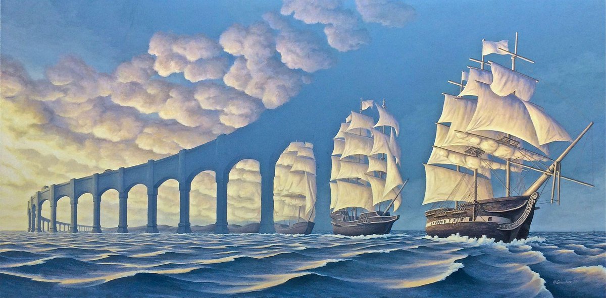 A modern surrealist painter picks up where Dali left off: bit.ly/1LpS7N5