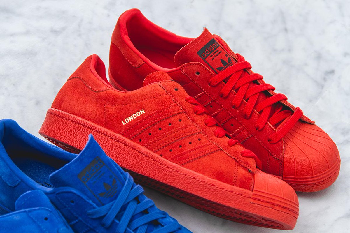SneakerBlazed's tweet image. The Adidas Superstar "London" restocked on @RUVILLA 

Select sizes -&amp;gt; bit.ly/1JIjNbs