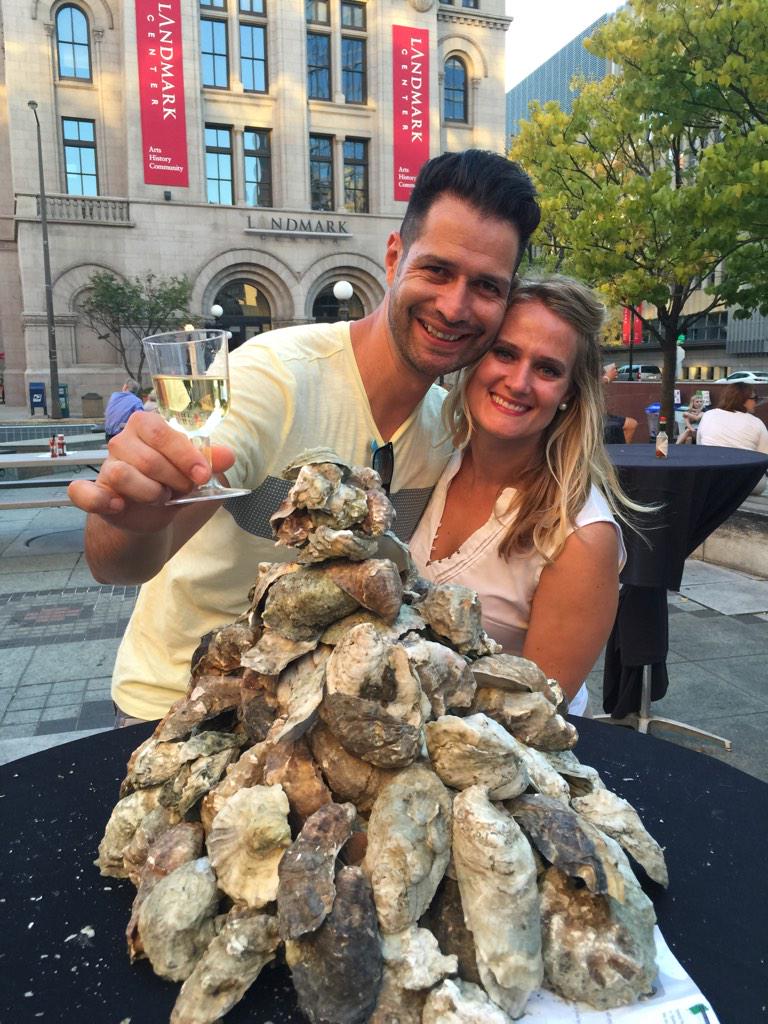 meritage_stpaul's tweet photo. Nice stacks!
An organic contest, guest driven, whose got the #beststack ? #oysterfest http://t.co/kibA5m0pgF