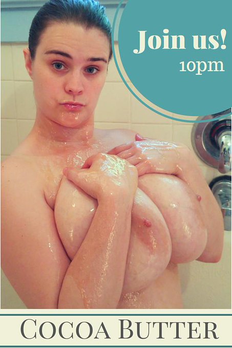 Giant #jiggling tits getting rubbed down w #CocoaButter...   Can u resist?! http://t.co/I5gamy6072  @bobsbestboobs<a href="/tag/jiggling"class="tags">#jiggling</a><a href="/tag/cocoabutter"class="tags">#CocoaButter</a>