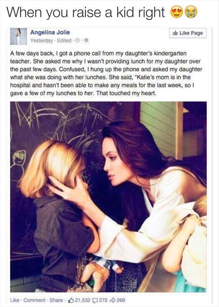 WakeupPeopIe's tweet photo. When you raise a kid right http://t.co/RWPA1YObE5