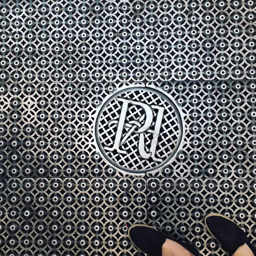 nataliebraune's tweet photo. Monogram find at the Royal Academy http://t.co/1p3OOHxt6M