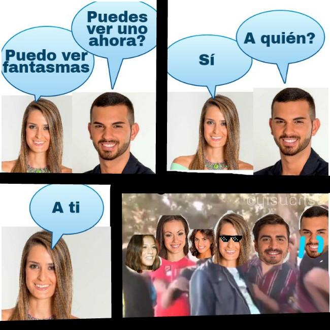 yisucrist's tweet photo. la k se está liando en Gran Hermano 16 http://t.co/PbDqT5iK6u