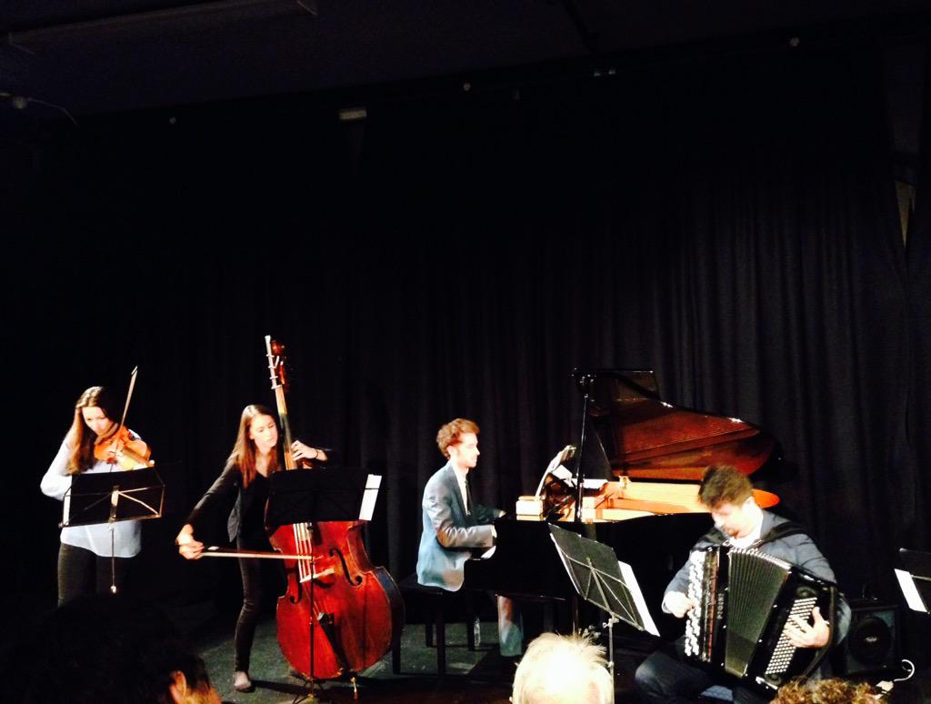 mariacamahort's tweet photo. Wonderful Gig today of @DecoEnsemble &amp; @RVLaura at @Omnibus_Clapham!! Brilliant performance! http://t.co/06wV5PZ3aP