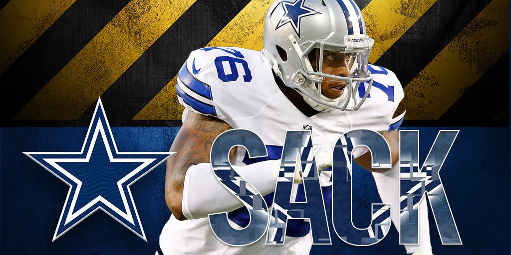 dallascowboys's tweet photo. SACK! Tom Brady is sacked by Greg Hardy. 

#NEvsDAL http://t.co/5tw2oacK7w