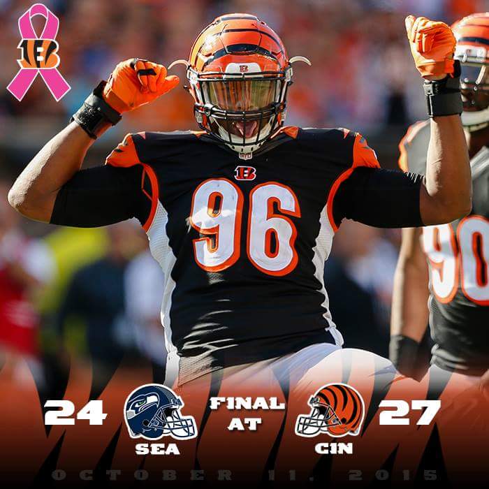 HazelLoya's tweet photo. @michaelstrahan ... WHO DEY! How's that for a lock? http://t.co/WIJsJlb3vL