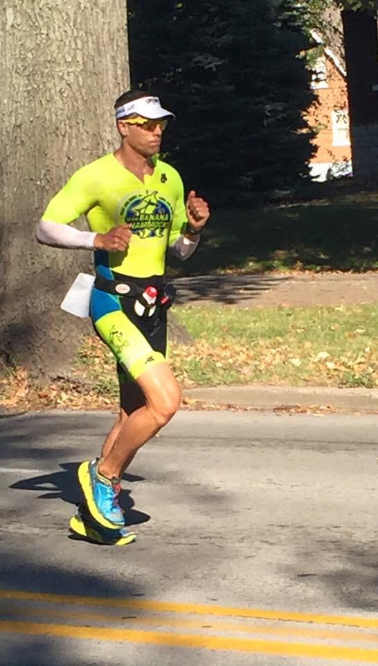 Hammockstri's tweet photo. Team Banana Hammock's Josh Wolf is crushing it at #IMLou.  Sub 1 HR swim, 5:12 bike and on pace for 3 HR marathon. http://t.co/RWcvmghuTo