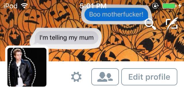 5SecsOf_Layouts's tweet photo. MBF •• RT .::. LUKE HEMMINGS 5SOS HALLOWEEN LAYOUT #5SOSLAYOUTS http://t.co/loFsn7BUPd