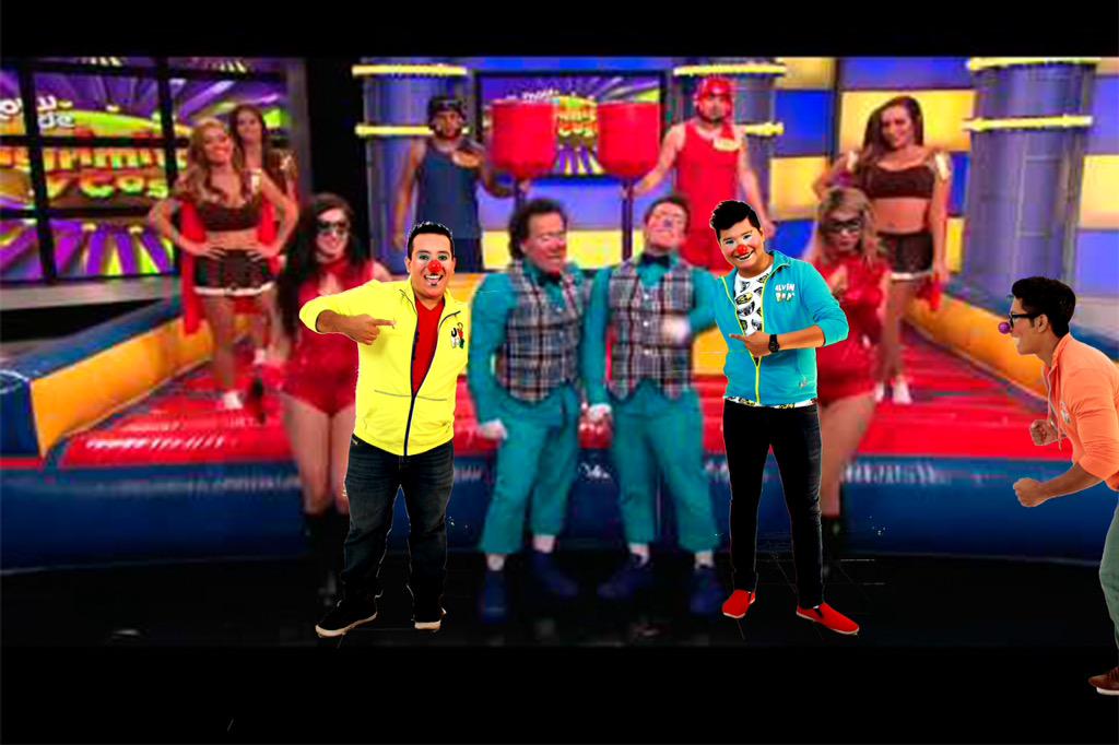 payapopz's tweet photo. Aquí cuando fuimos a LA a su programa. Envidiosos diran que es photoshop, salgan Dduda y pregunten a @CostelOficial http://t.co/hTcK10cVw8