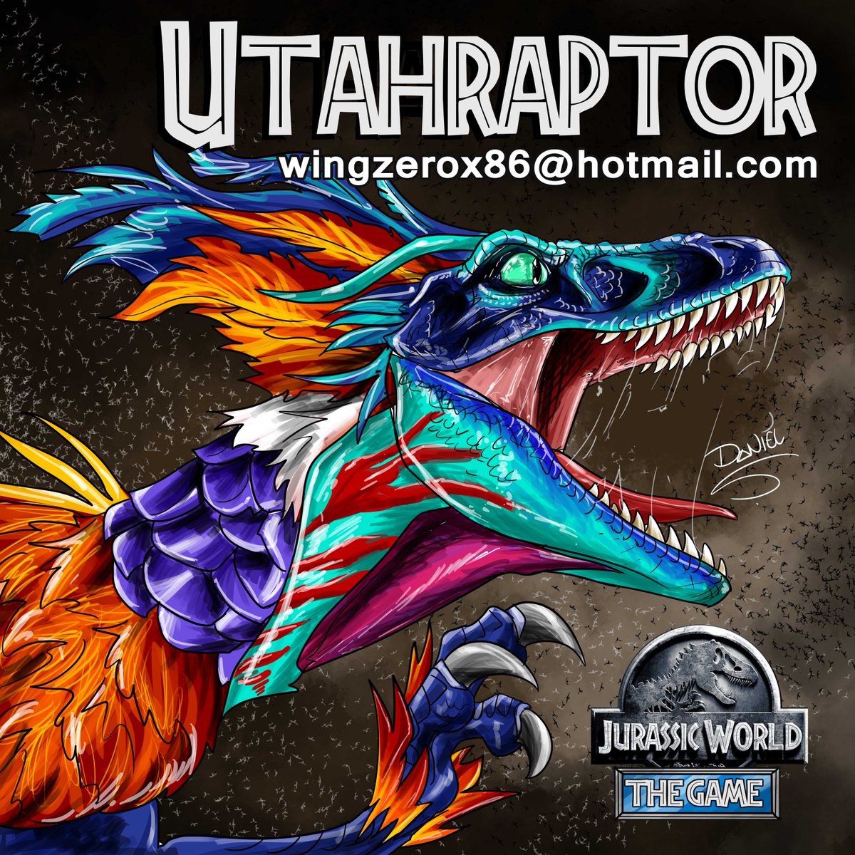 wingzerox86's tweet image. Roaring and louder Utharaptor! Happy Weekend to all ! @JWorldTheGame #utharaptor