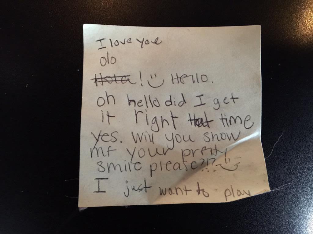 PowderStomp's tweet image. Found on table in sports bar. Whatever else he said must've worked. They left bar before halftime. #GoBroncos