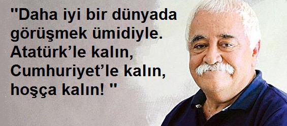 Ustanın son mesajı!