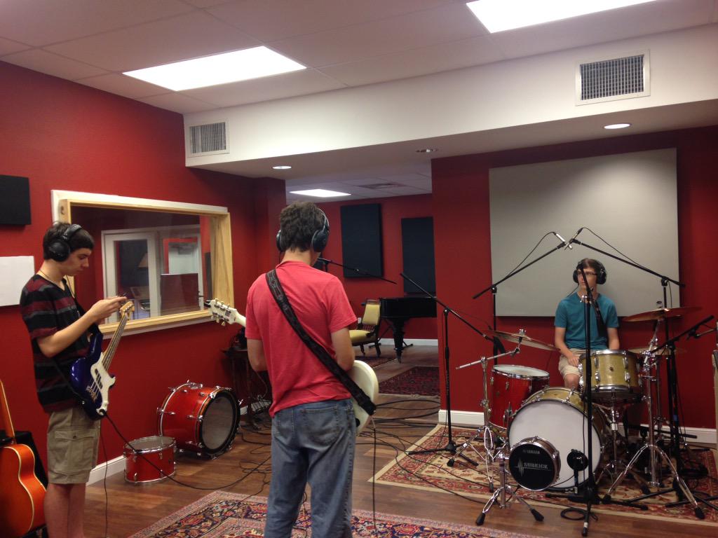 Terrace38band's tweet photo. Our first real studio experience. This was so much more than we could imagine. http://t.co/DBatFH7fT8