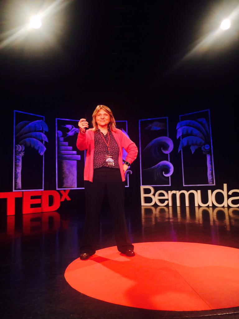 Clilly Castiglia from <a href="/AudienceE/">AE</a> absolutely killed it this weekend at <a href="/tedx/">TEDx</a> Bermuda!
