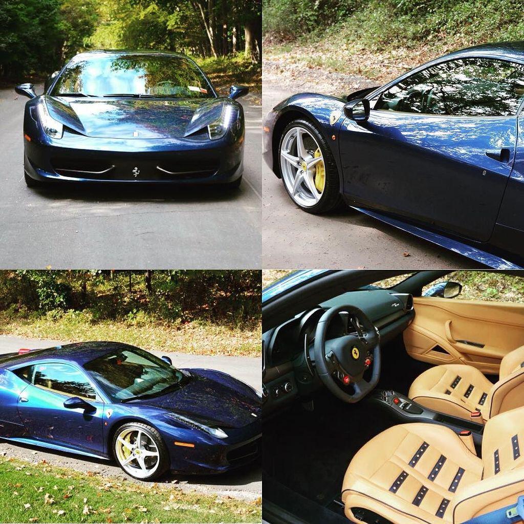 OnlyFerrariPics's tweet photo. Stunning Ferrari 458 in Blue Metallic. Only 3k miles. #ferrari #ferrari458 #ferrari458italia #fastferrari #forsale β¦ http://t.co/skSZljHuza