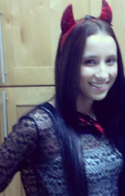 I'm a little devil see I've even got horns http://t.co/iLepwv2Ruc<a href="/tag/niceboobs"class="tags"><span>#niceboobs</span></a>