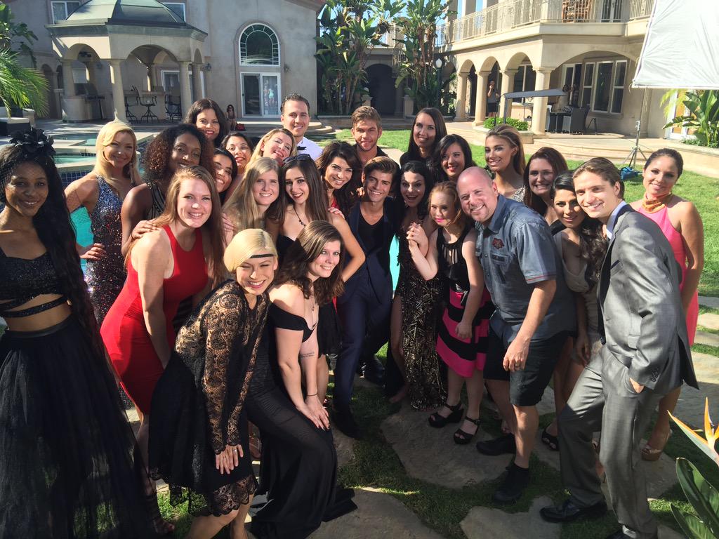 Thx <a href="/meredithter/">Scott Trade Center</a> for inviting @ProjectWalkFund to hang with you at your new music video shoot with <a href="/garrettclayton1/">Garrett Clayton</a>