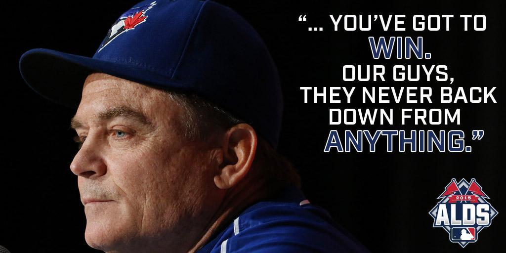 Never back down. #ComeTogether