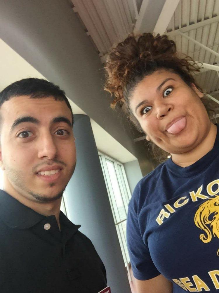 mgarc62's tweet photo. #sweatyselfie  #uickines Exercise helps relieve stress. Can't you tell? 😆💆 http://t.co/lo5RzSetXz