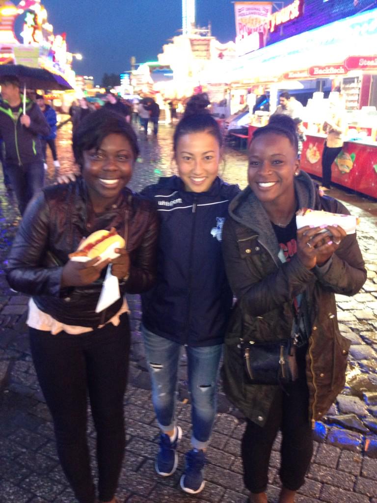 Happy Canadian thanksgiving! To health and happiness and these two, who keep me sane in Germany #family